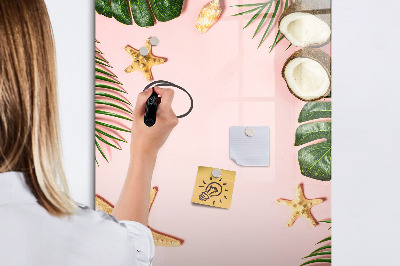 Mágneses törölhető tábla Nyári keret