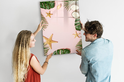 Mágneses törölhető tábla Nyári keret