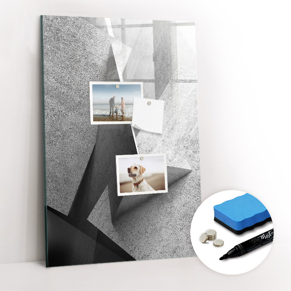 Mágneses tábla filctollal Geometriai absztrakció