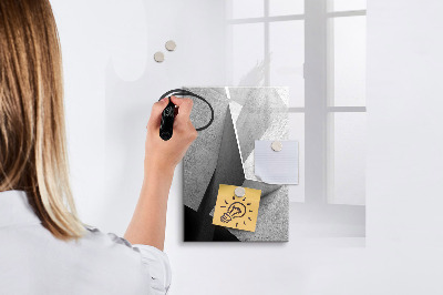 Mágneses tábla filctollal Geometriai absztrakció