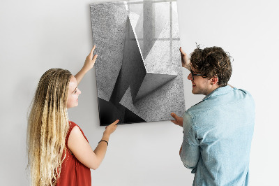 Mágneses tábla filctollal Geometriai absztrakció