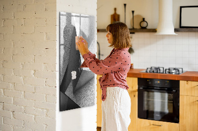 Mágneses tábla filctollal Geometriai absztrakció