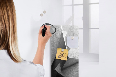 Mágneses tábla filctollal Geometriai absztrakció