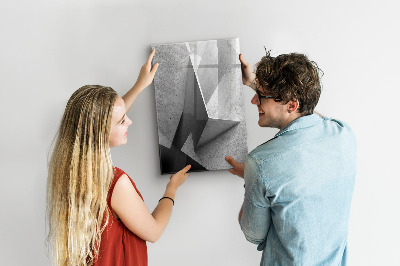 Mágneses tábla filctollal Geometriai absztrakció