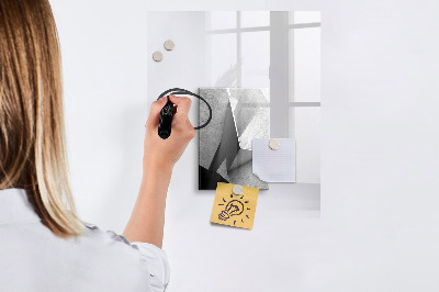 Mágneses tábla filctollal Geometriai absztrakció