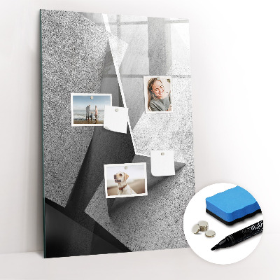 Mágneses tábla filctollal Geometriai absztrakció