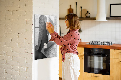 Mágneses tábla filctollal Geometriai absztrakció