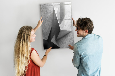 Mágneses tábla filctollal Geometriai absztrakció