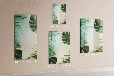 Mágneses törölhető tábla Trópusi szörny