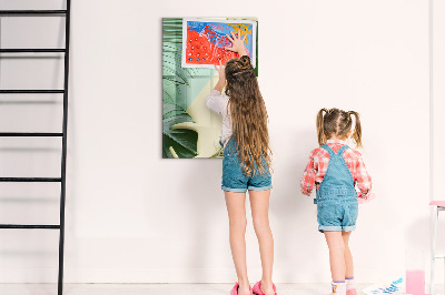 Mágneses törölhető tábla Trópusi szörny