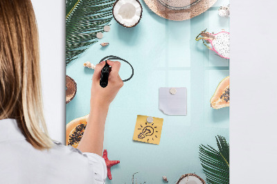 Mágneses törölhető tábla Nyári kompozíció