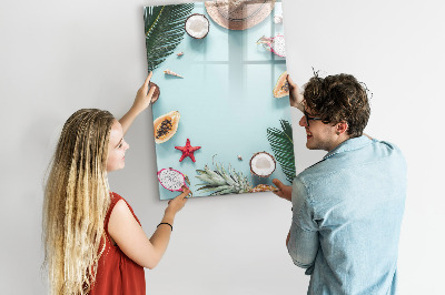 Mágneses törölhető tábla Nyári kompozíció