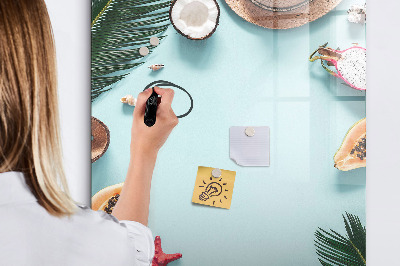 Mágneses törölhető tábla Nyári kompozíció