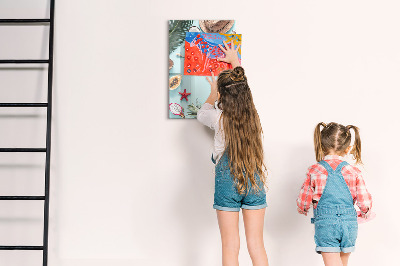 Mágneses törölhető tábla Nyári kompozíció