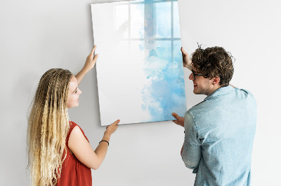 Mágneses tábla filctollal Akvarell foltok