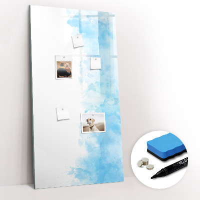 Mágneses tábla filctollal Akvarell foltok