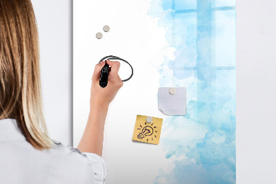 Mágneses tábla filctollal Akvarell foltok