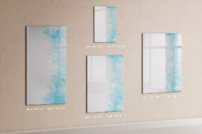 Mágneses tábla filctollal Akvarell foltok