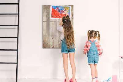 Mágneses törölhető tábla Fa táblák