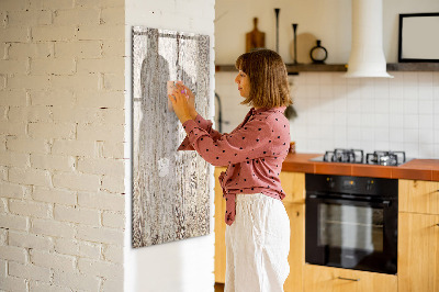 Mágneses törölhető tábla Fa táblák