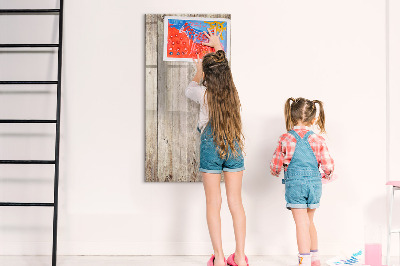 Mágneses törölhető tábla Fa táblák