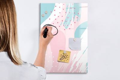 Mágneses törölhető tábla Minta absztrakció