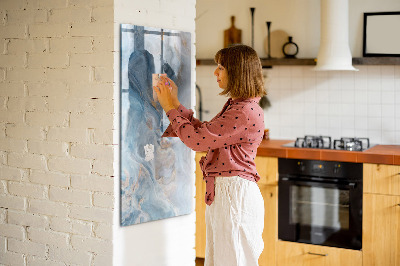 Mágneses tábla filctollal Márvány minta