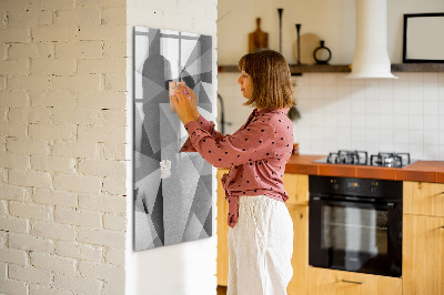 Mágneses törölhető tábla Geometriai absztrakció