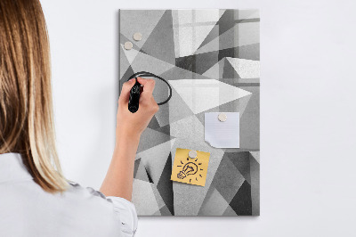 Mágneses törölhető tábla Geometriai absztrakció