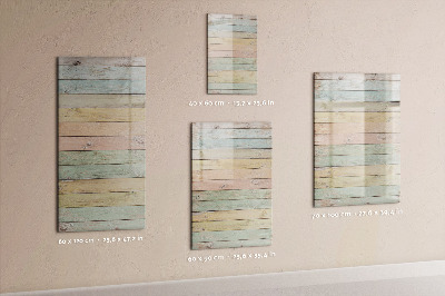 Mágneses törölhető tábla Pasztell táblák