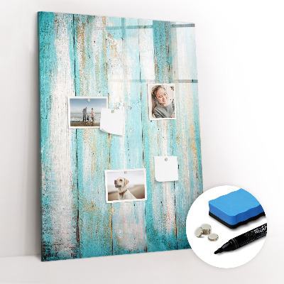 Mágneses törölhető tábla Fa vintage stílusban