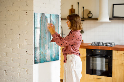 Mágneses törölhető tábla Fa vintage stílusban