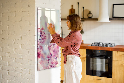 Mágneses törölhető tábla Tavaszi virágok