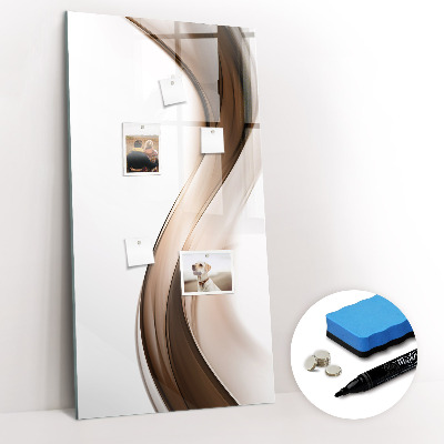 Mágneses tábla filctollal Hullám absztrakció