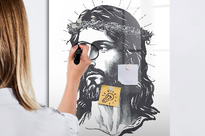 Mágneses írótábla Jézus Krisztus