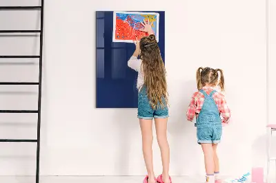 Sötétkék mágneses fali tábla