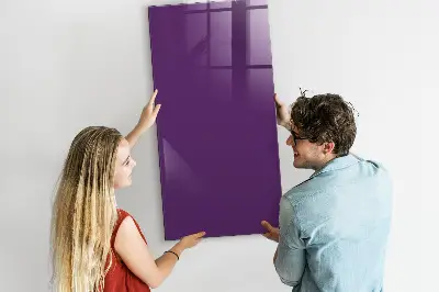 Ibolya színű fali mágneses tábla