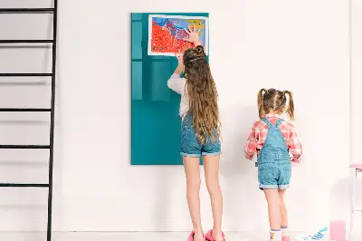 Tenger színű mágneses fali tábla