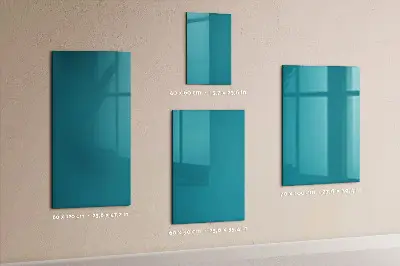 Tenger színű mágneses fali tábla