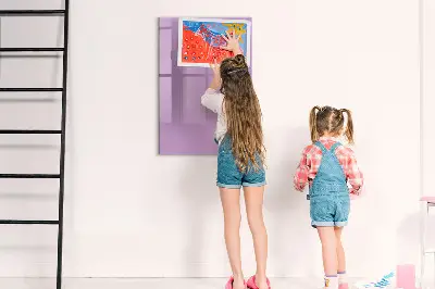 Lila mágneses fali tábla
