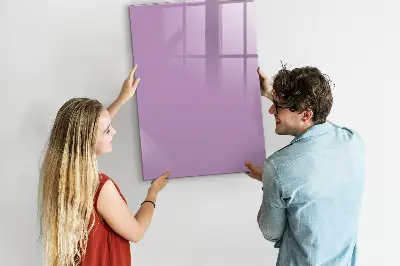 Lila mágneses fali tábla