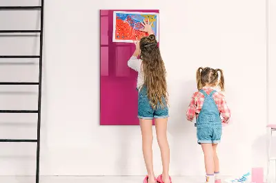 Fali üzenőtábla erős rózsaszín színben