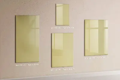 Krémszínű fali mágneses tábla