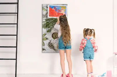 Gyógynövényes fali mágneses tábla