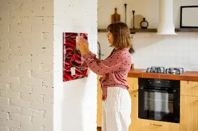 Chili paprika mintás fali üzenőtábla