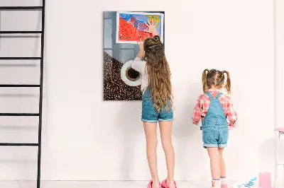 Fali üzenőtábla Egy csésze kávé mintával