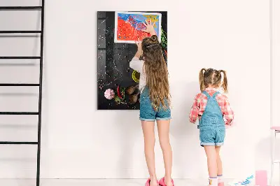 Mágneses fali tábla fűszerösszetétellel