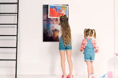 Galaxis űr mintás fali üzenőtábla