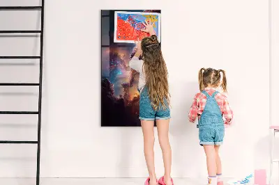 Galaxis űr mintás fali üzenőtábla