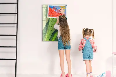 Mágneses fali tábla természet tájkép mintával